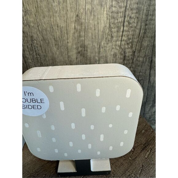 Wood Tree Home Decor Rustic Double Sided NEW FAST SHIP - Picture 2 of 6